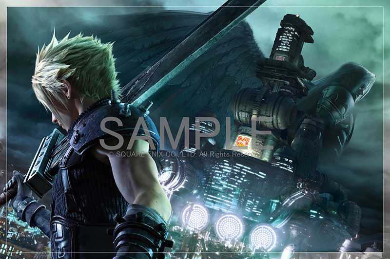 FINAL FANTASY VII REMAKE Post Card Book』e-STOREにて予約受付