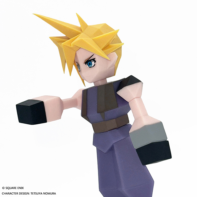 ファイナルファンタジーVII ポリゴンソフビ クラウド・スト